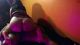 after the party she hops on that big cock ride