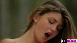 SEXY BRUNETTE POUNDED HARD POOLSIDE!