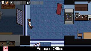 office workers use freeuse policy during retro comic tasks