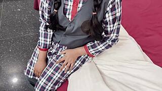 imagine that tight indian school gf ass shaking during doggystyle anal farting