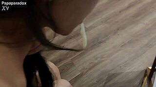 hey petite asian college cutie eats mouthful cum first time ever