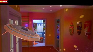 shoves finger deep in her tight ass during erotic retro fuck