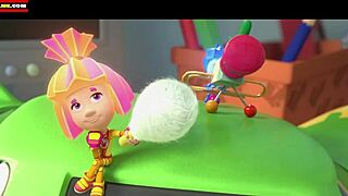 shoves finger deep in her tight ass during erotic retro fuck