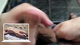 nudist beach blonde anal creampie orgasm fart pov jessijek