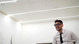 Neapolitan babe begs for anal from Latino and Italian during job interview fuck