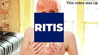 Rae's Dildo Orgasm Builds As She Fucks Herself Hard With Huge Toy Till Explosive Cum