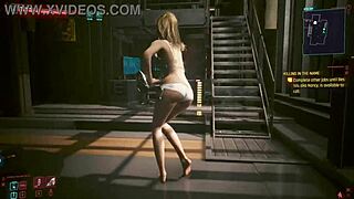 valerie fucks alt cunningham in cyberpunk apartment?