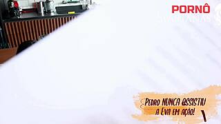 Esposa Putinha Offers Tight Cuzinho Anal To Corno Hubby Watching Rough!