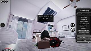 playing roblox condo game with bff turns into hot monster bbc session part 2 🎮🍆🔥