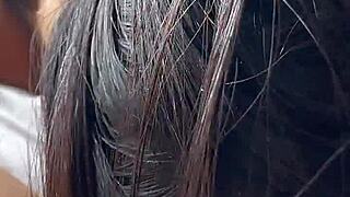 woke up to girlfriend's deepthroat making me cum, then tasted her squirting pussy juices