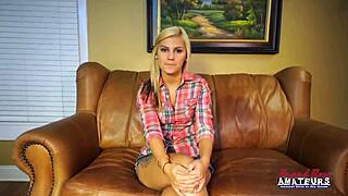 petite college blonde faiths hope gags on cock in passionate pov bj