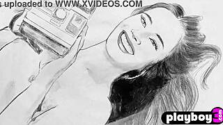 petite brunette milf slowly strips her natural tits outdoors