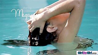 petite big tits latina teen megan salinas fingers shaved pussy to orgasm solo