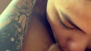 woke up to girlfriend's deepthroat making me cum, then tasted her squirting pussy juices