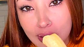 redhead andrea castro's juicy tits n pretty face make you drool