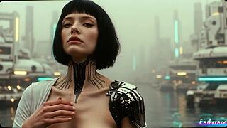 Ai cyberpunk fanart pmv glitches into solo nsfw failgrace rhythm mix