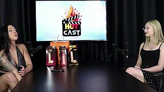 Vivian Loola spills safada secrets in wild putaria-filled Porn Cast Brazil interview part 4 on sheer red