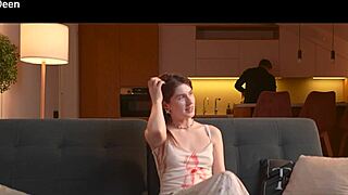 First Tinder date turns into sloppy deepthroat blowjob cumshot facial from muscular guy 4K