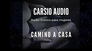 European Man Erotic ASMR Audio Guides Woman Masturbation Home Camino