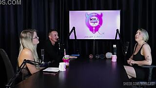 Mary Red Queen hits Bora Cast with Bruna Carlos in sheer red