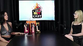 Vivian Loola spills safada secrets in wild putaria-filled Porn Cast Brazil interview part 4 on sheer red