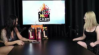 Vivian Loola spills safada secrets in wild putaria-filled Porn Cast Brazil interview part 4 on sheer red