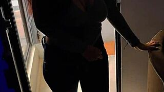 my big tits neighbor stopped by begging to fuck while wife's away cowgirl creampie deepthroat