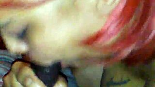 oiled latina deepthroats monster cock before sloppy creampie big ass pounding