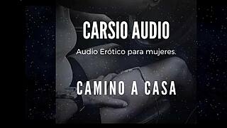 European Man Erotic ASMR Audio Guides Woman Masturbation Home Camino