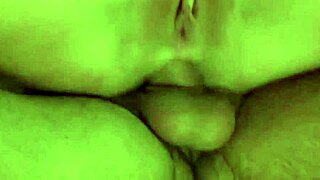 blonde babe spreads wide her small tits heaving during intense missionary anal pounding