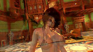 A rich wife bounces wildly on massive cock in uncensored 3D hentai animation bliss