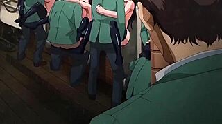 Young guy fucks senpai rough in skirt anal at the room part 2