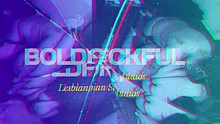 Chubby ebony girlfriend moans during dirty talk strap-on pussy fuck pov