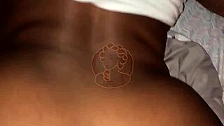 can thick ebony hotwife's tits handle bbc bull pounding?