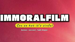 hot couple bambi barton and james angel surprise best friend venus valencia with birthday sex gift 🎁😏