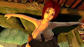 A rich wife bounces wildly on massive cock in uncensored 3D hentai animation bliss