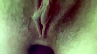 italian milf artemisia stretches big tits ass with anal toys close up