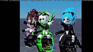 these sexy roblox thots keep dancing their big asses to farm that aura part 2