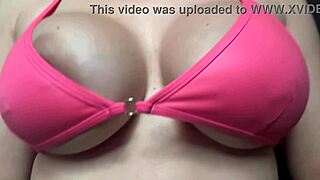 check out artemisia love's big italian tits bouncing wild in solo play.