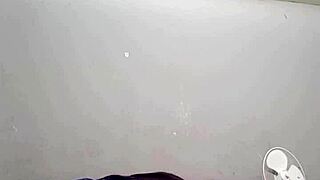 18 year old perfect teen slut sucks stepdaddy's cock then doggystyle pounding