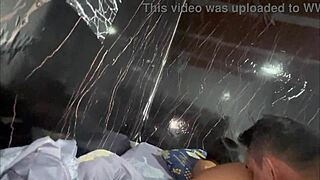 first time 18yo brunette gets multiple creampies filling tight mexican pussy closeup