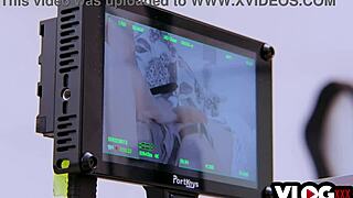 😏 nelly kent's wet pussy gets sensual spooning with big cock tease