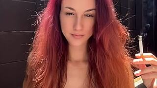 man artemisia love's italian big tits got me weak smoking sexy outdoors like that