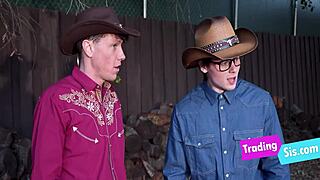 we taught our step cousins wild group fucking yeehaw!