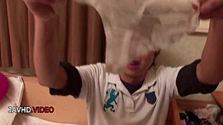 mai ogino's hot bj... ends with creamy load inside 😩💦
