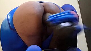 fat ass trans samus gets anal wrecked creampie explodes into massive cumfarts