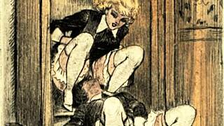 vintage erotic art captures timeless sensual poses and intimate antique scenes from retro eras