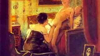vintage erotic art captures timeless sensual poses and intimate antique scenes from retro eras