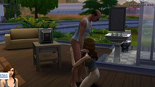 hey fantasy milf teen what if i enter you and we read bible sims 4 parody style?