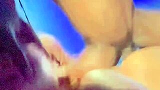 whoa part 2 knocking up stepsis with creampie bareback doggystyle on bed
